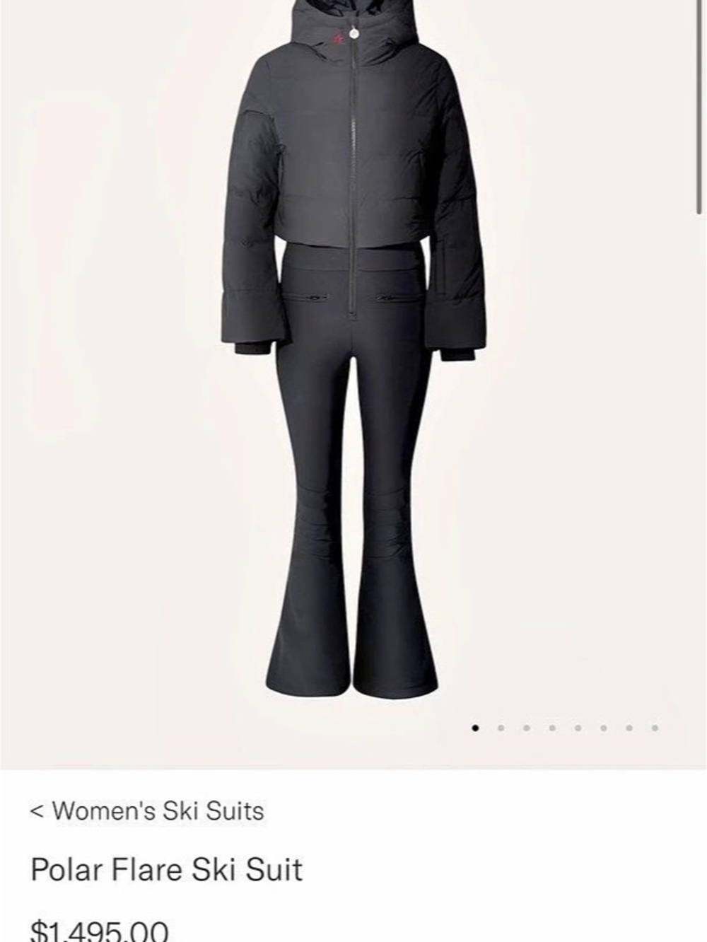 Perfect Moment Polar Flare Ski Suit - black - BRAND NEW WITH TAGS